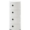 Rangement Componibili 4 Tiroirs - Blanc-KARTELL Best Sale