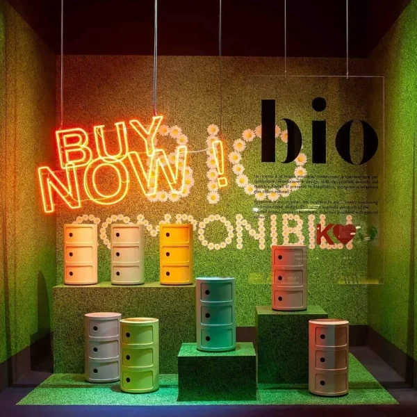 Rangement Componibili Bio 3 Tiroirs - Creme-KARTELL Discount