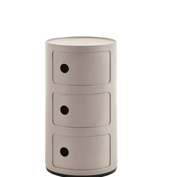 Rangement Componibili Bio 3 Tiroirs - Creme-KARTELL Discount