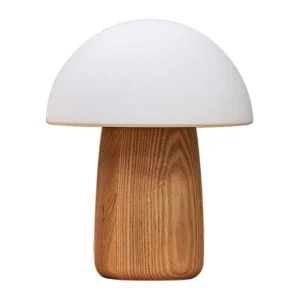 Lampe Champignon Alice Blanche Large- H 32 Cm-GINGKO Cheap