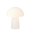 Lampe Champignon H.23 Cm - Jaune-COZY LIVING Outlet