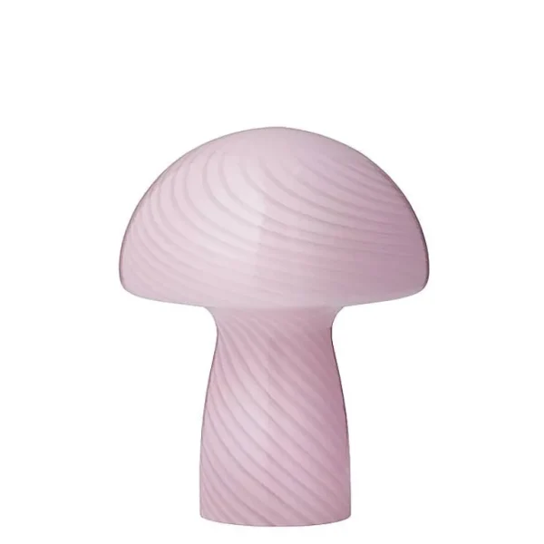 Lampe Champignon H.23 Cm - Rose-COZY LIVING Hot