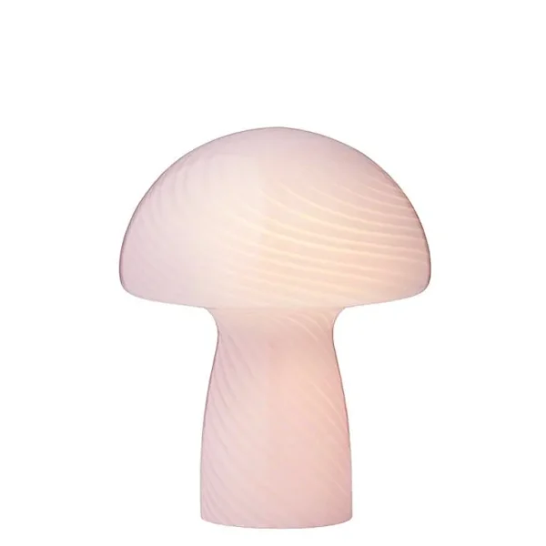 Lampe Champignon H.23 Cm - Rose-COZY LIVING Hot