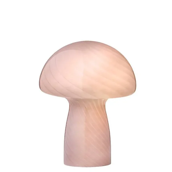 Lampe Champignon H.23 Cm - Vieux Rose-COZY LIVING Online