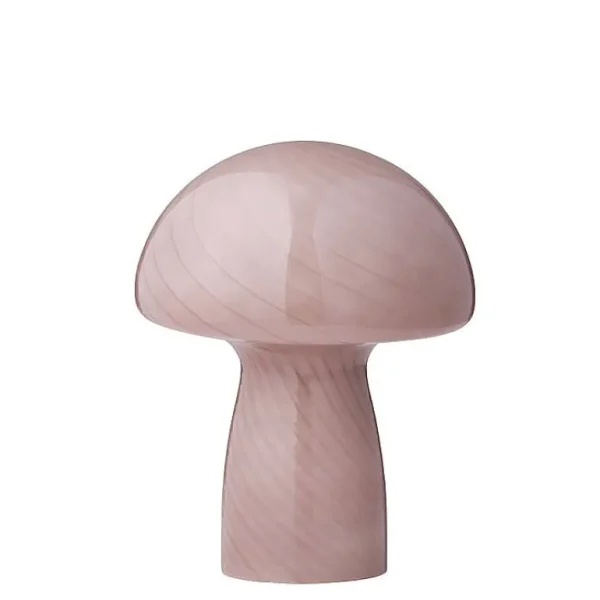 Lampe Champignon H.23 Cm - Vieux Rose-COZY LIVING Online