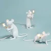 Lampe De Table Souris Debout - H 14,5 Cm-SELETTI New