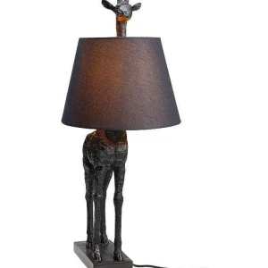 Lampe Girafe Noir Mat - H 71 Cm-KARE DESIGN Cheap