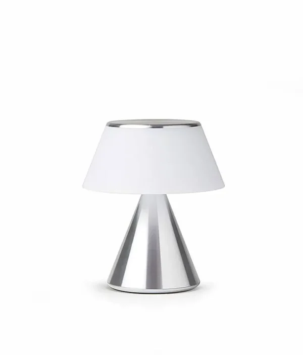 Lampe Led Portable Luma M 10.8 Cm - Aluminium-LEXON Store