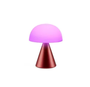 Lampe Led Portable Mina L 17 Cm - Rouge Fonce-LEXON Sale