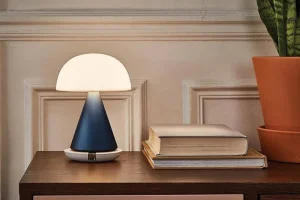 Lampe Led Portable Mina L 17Cm - Bleu Fonce-LEXON Fashion