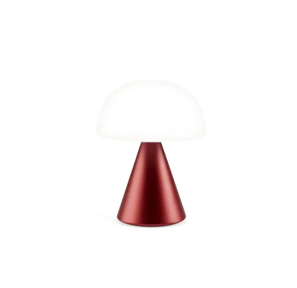 Lampe Led Portable Mina L 17 Cm - Rouge Fonce-LEXON Sale