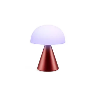 Lampe Led Portable Mina L 17 Cm - Rouge Fonce-LEXON Sale