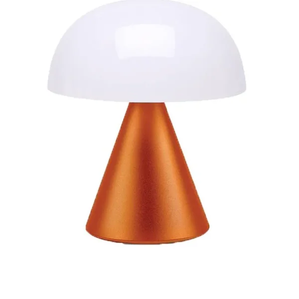 Lampe Led Portable Mina L 17 Cm - Orange-LEXON New