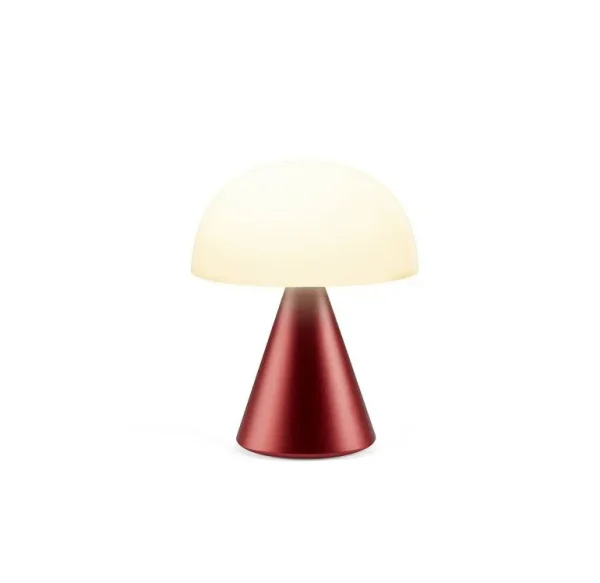 Lampe Led Portable Mina L 17 Cm - Rouge Fonce-LEXON Sale