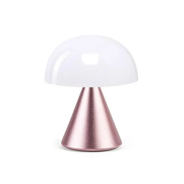 Lampe Led Portable Mina M 11Cm - Rose-LEXON New