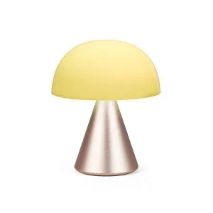 Lampe Led Portable Mina M 11Cm - Soft Gold-LEXON Fashion