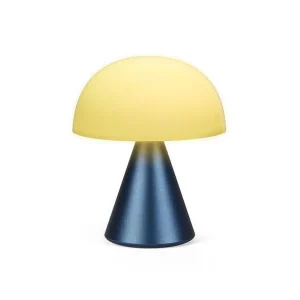 Lampe Led Portable Mina M 11Cm - Bleu Fonce-LEXON Store