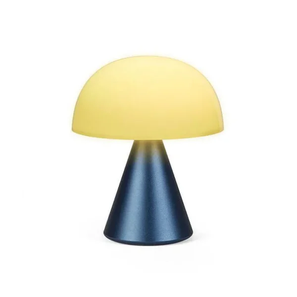 Lampe Led Portable Mina M 11Cm - Bleu Fonce-LEXON Store