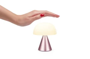 Lampe Led Portable Mina M 11Cm - Rose-LEXON New