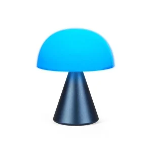 Lampe Led Portable Mina M 11Cm - Bleu Fonce-LEXON Store