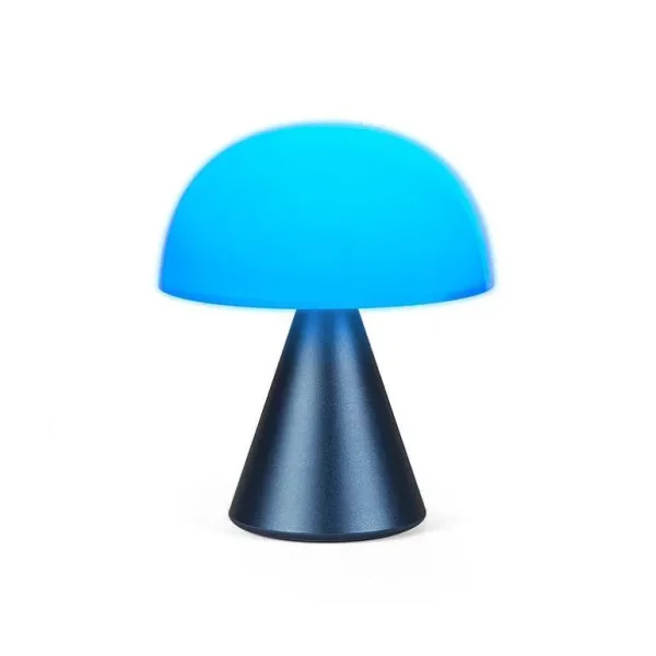 Lampe Led Portable Mina M 11Cm - Bleu Fonce-LEXON Store