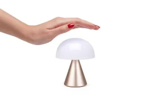 Lampe Led Portable Mina M 11Cm - Soft Gold-LEXON Fashion