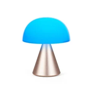 Lampe Led Portable Mina M 11Cm - Soft Gold-LEXON Fashion