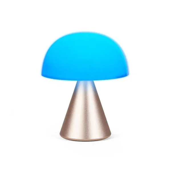 Lampe Led Portable Mina M 11Cm - Soft Gold-LEXON Fashion