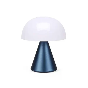 Lampe Led Portable Mina M 11Cm - Bleu Fonce-LEXON Store