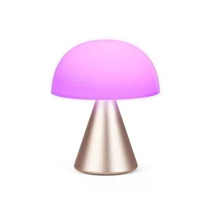 Lampe Led Portable Mina M 11Cm - Soft Gold-LEXON Fashion