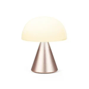 Lampe Led Portable Mina M 11Cm - Soft Gold-LEXON Fashion