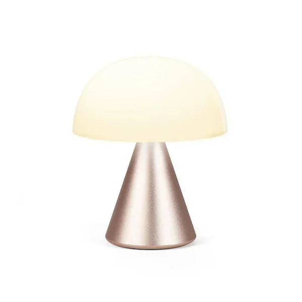 Lampe Led Portable Mina M 11Cm - Soft Gold-LEXON Fashion