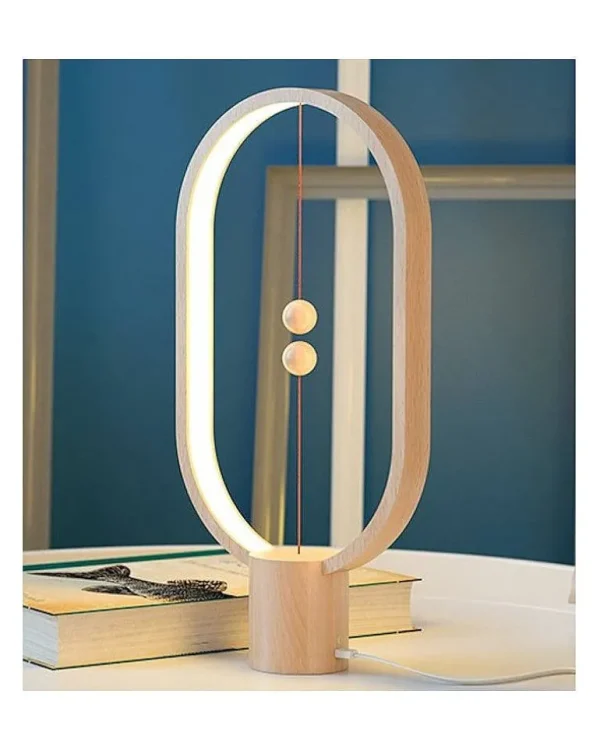 Lampe Magnetique Heng Balance - Bois-KUBBICK Outlet