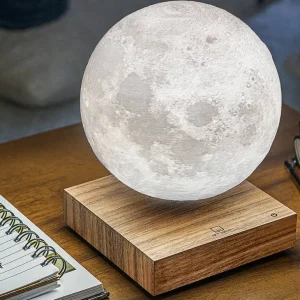 Lampe Smart Moon - Bois Noyer-GINGKO Best