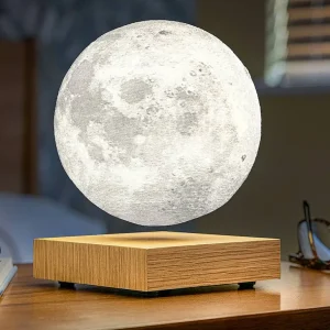 Lampe Smart Moon - Frene Blanc-GINGKO New