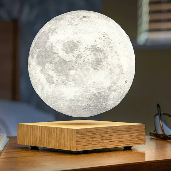 Lampe Smart Moon - Frene Blanc-GINGKO New