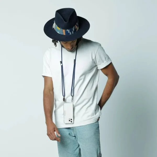 Laniere Cordon Nae - Bleu-LA COQUE FRANÇAISE Sale
