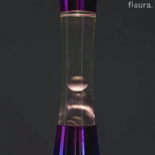 Lava Lampe / 40Cm / Violet Base Tie & Dye-FISURA Store