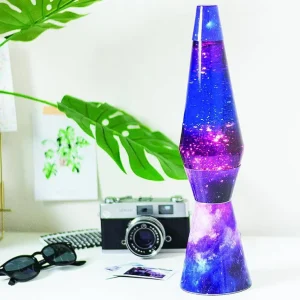 Lava Lampe H.40Cm - Glitter & Violet-FISURA Shop