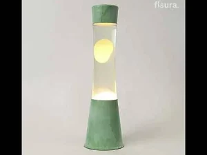 Lava Lampe H.40Cm - Menthe & Jade-FISURA Store