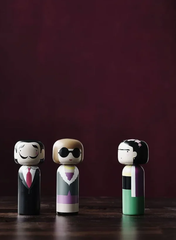 Figurine En Bois Kokeshi Frida - 2 Tailles-LUCIE KAAS Clearance