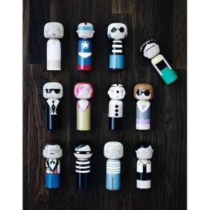 Figurine En Bois Kokeshi Elton-LUCIE KAAS Flash Sale