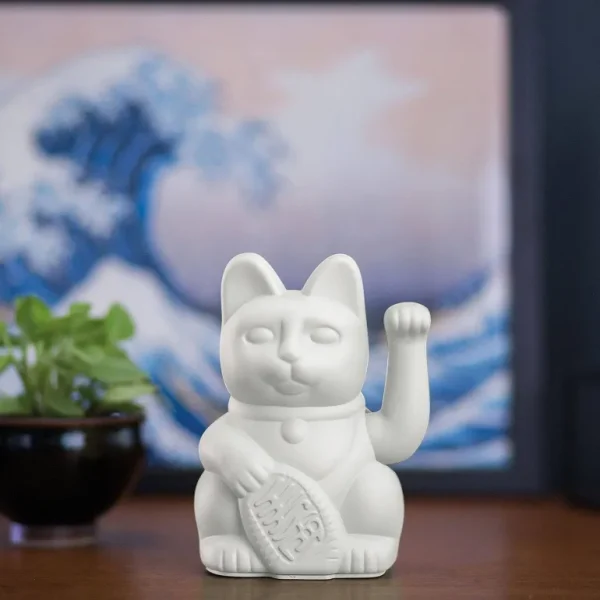Lucky Cat - Blanc-DONKEY PRODUCTS Online