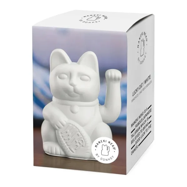 Lucky Cat - Blanc-DONKEY PRODUCTS Online
