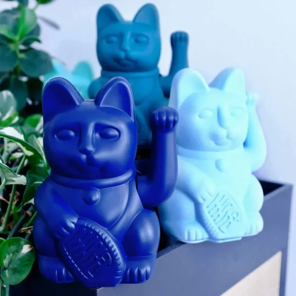 Lucky Cat - Bleu Marine-DONKEY PRODUCTS Cheap