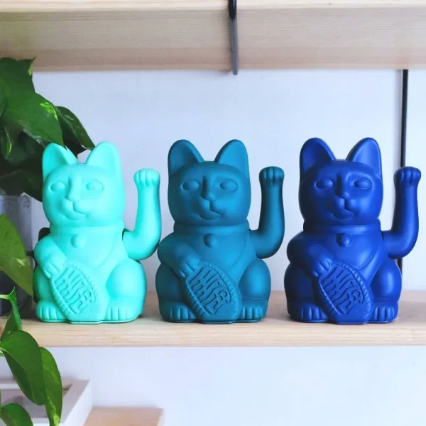 Lucky Cat - Bleu Marine-DONKEY PRODUCTS Cheap