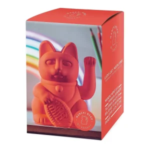Lucky Cat - Neon Orange-DONKEY PRODUCTS Clearance