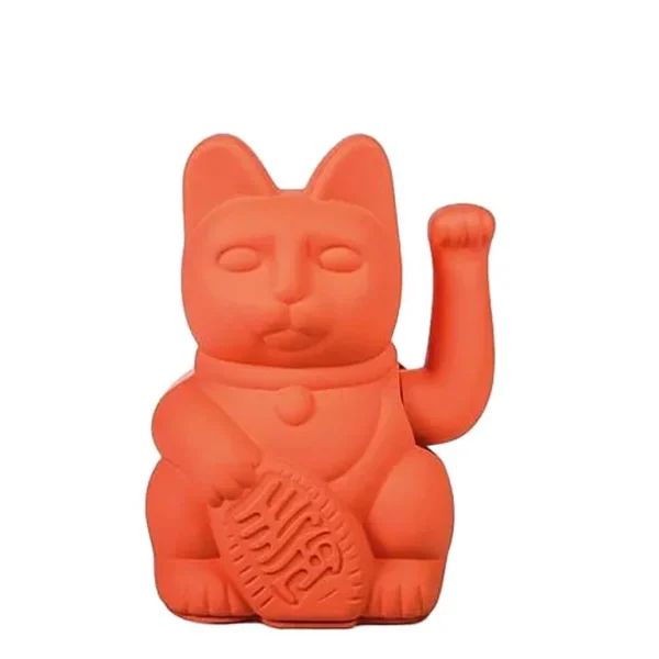 Lucky Cat - Neon Orange-DONKEY PRODUCTS Clearance