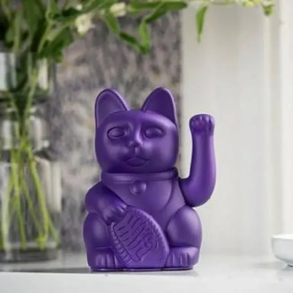 Lucky Cat - Violet-DONKEY PRODUCTS Flash Sale