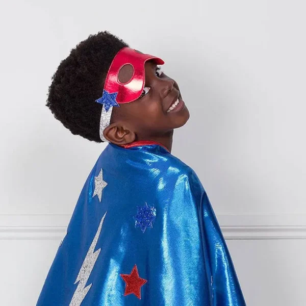 Deguisement De Super Heros Bleu-MERI MERI Cheap